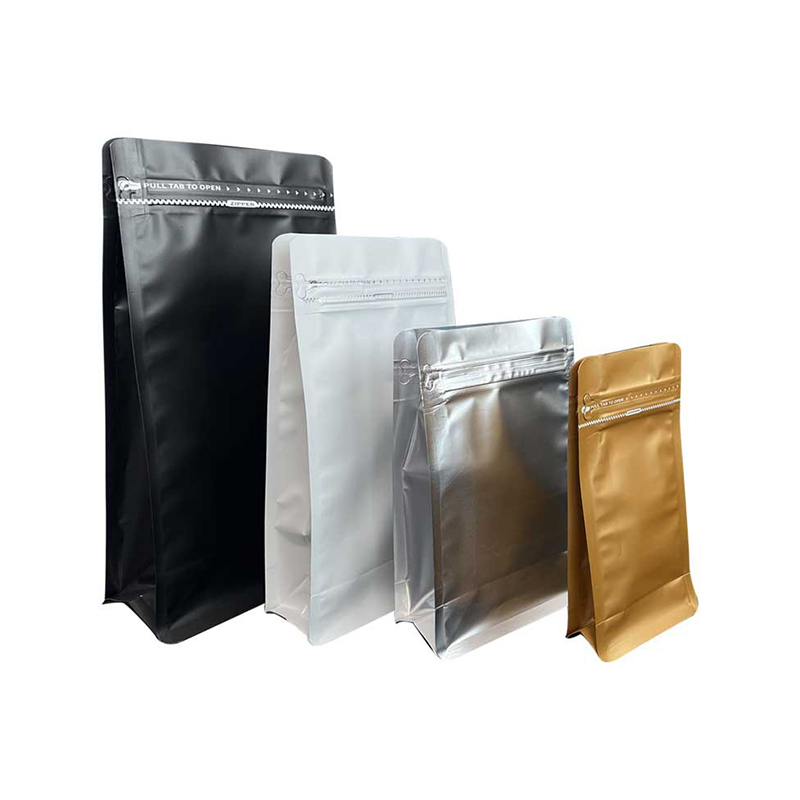 Aluminiumbelagd åtta sidor tätningspåse